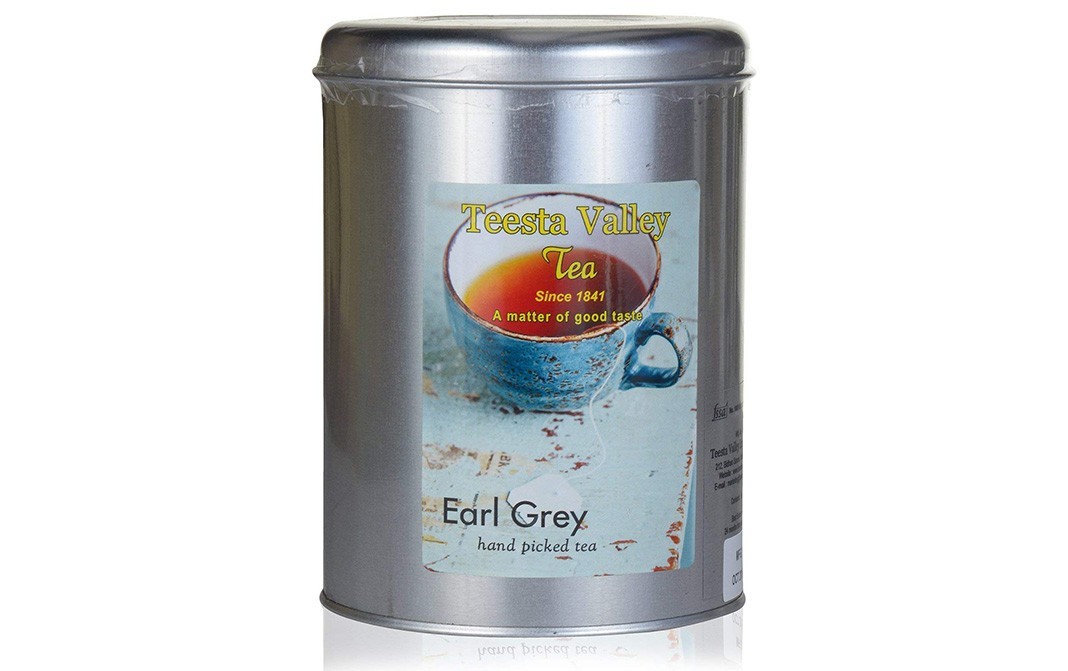 Teesta Valley Tea Earl Grey    Tin  250 grams